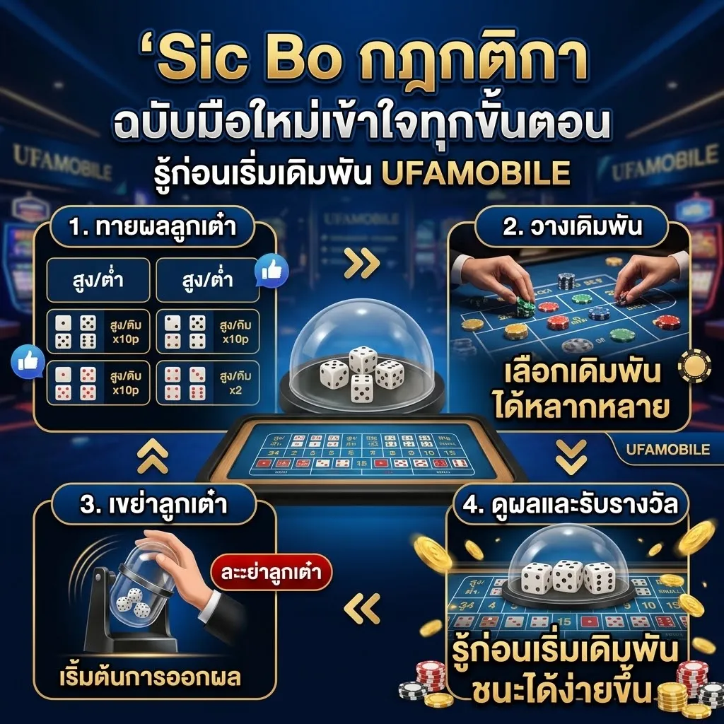 Sic Bo กฎกติกา
